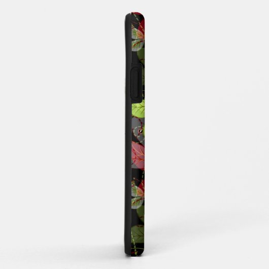 Dunkles Herbst-Muster Case-Mate iPhone Hülle (Hinten/Rechts)