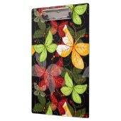 Dunkles Herbst-Muster Klemmbrett (Links)