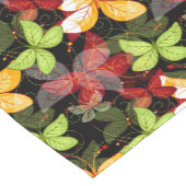 Dunkles Herbst-Muster Kurzer Tischläufer (Ecke)