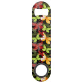 Dunkles Herbst-Muster Speed Flaschenöffner (Rückseite)