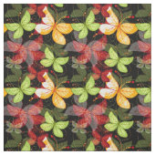 Dunkles Herbst-Muster Stoff (Muster)