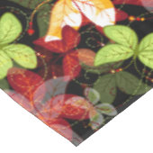 Dunkles Herbst-Muster Tischdecke (Schrägansicht)