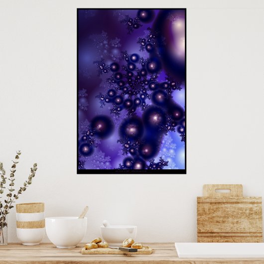 Dunkles Herz Poster (Küche)