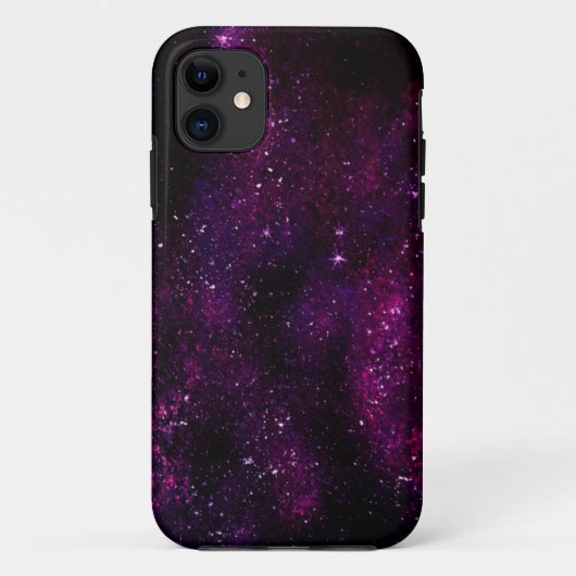 Dunkles Hipster-Galaxie-Universum Case-Mate iPhone Hülle (Rückseite)
