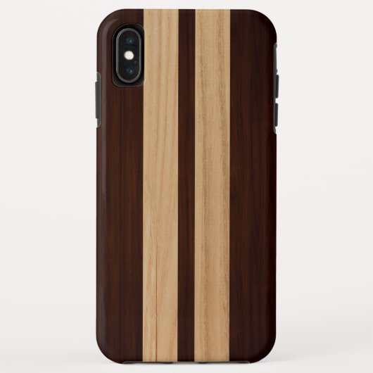 Dunkles hölzernes Case-Mate iPhone hülle (Rückseite)