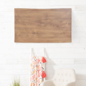 Dunkles Holzmuster Banner (Insitu)