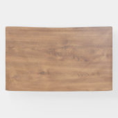 Dunkles Holzmuster Banner (Horizontal)
