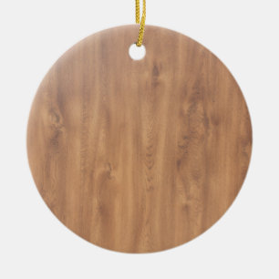 Dunkles Holzmuster Keramik Ornament