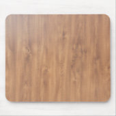 Dunkles Holzmuster Mousepad (Vorne)