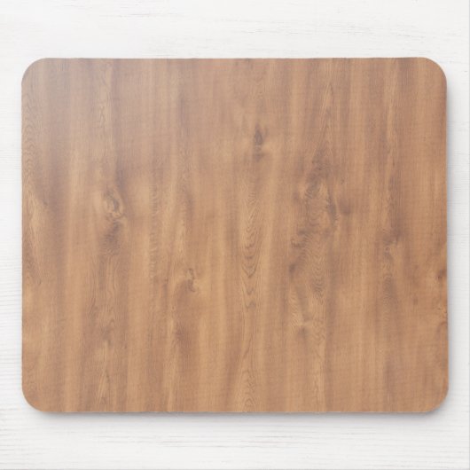 Dunkles Holzmuster Mousepad (Vorne)