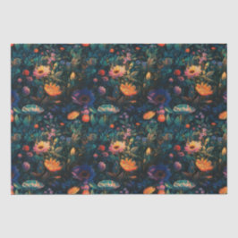 Dunkles Hütte Garden Tissue Paper Seidenpapier