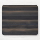 Dunkles Japandi-Angebranntes Holz-Kohle-Minimalist Mousepad (Vorne)