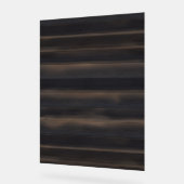 Dunkles Japandi-Anthrazit-Holz-Kohle-Minimalist Acrylschild (Winkel)