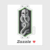Dunkles Kennzeichen Sigil Harry Potters | Aufkleber (Blatt)