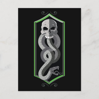 Dunkles Kennzeichen Sigil Harry Potters | Postkarte
