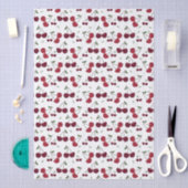 Dunkles Kirschmuster Seidenpapier (Handwerk)