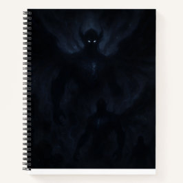 Dunkles Kosmisches Geist Journal Notizblock
