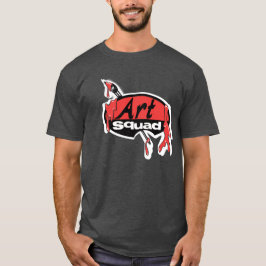 Dunkles Kunst-Gruppe-Shirt T-Shirt