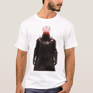 Dunkles legendäres Krieger-Gothic-T-Shirt   Mystis T-Shirt