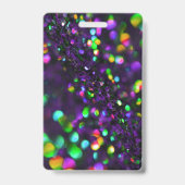 Dunkles Lila Foto Ausweis (Back)