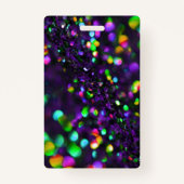 Dunkles Lila Foto Ausweis (Rückseite)