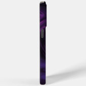 Dunkles Lila Swirbeldesign Case-Mate iPhone Hülle (Rückseite / Rechts)