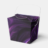 Dunkles Lila Swirbeldesign Geschenkschachtel (Vorderseite)