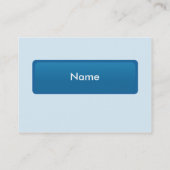 Dunkles LinkedIn - mollig Visitenkarte (Rückseite)