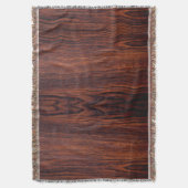 Dunkles Mahagoniholz | Braunholzmuster Decke (Vorderseite Vertikal)