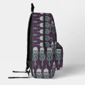 Dunkles Mal Geometrisches Icon Muster Bedruckter Rucksack (Links)