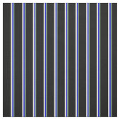 Dunkles Meer grün, blau, beige und schwarze Linien Stoff (Muster)