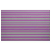 Dunkles Meer Grün und Lila, gestreiftes Muster Stoff (Fat Quarter (45,7 x 55,9 cm))