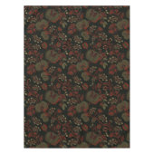 Dunkles, melancholisches, vintage-blumiges, gotisc tischdecke (Vorderseite)