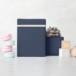 Dunkles Mitternachtsblaues Geschenkpapier Rolle