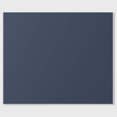 Dunkles Mitternachtsblaues Geschenkpapier Rolle (Flach)