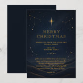 Dunkles modernes himmlisches Weihnachten Gold TMF2 (Vorne/Hinten)