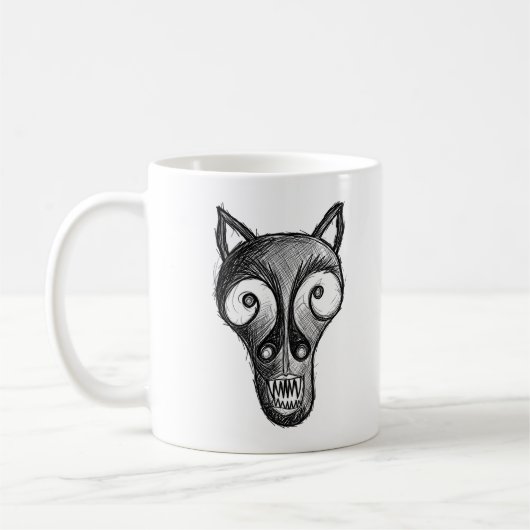 Dunkles Monster Kaffeetasse (Links)