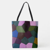 Dunkles Mosaik Tasche (Vorderseite)