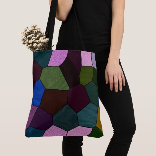 Dunkles Mosaik Tasche (Von Nahem)