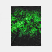 Dunkles Muster Fleecedecke (Vorderseite)