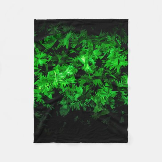 Dunkles Muster Fleecedecke (Vorderseite)