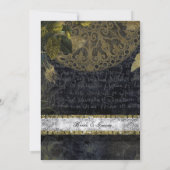 Dunkles Nachtgeheimnis-gotische Einladung (Rückseite)