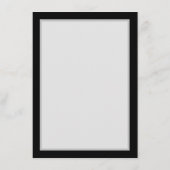 Dunkles Nahtloses Muster mit blauen Schmetterlinge Begleitkarte (Rückseite)