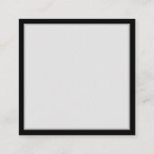 Dunkles Nahtloses Muster mit blauen Schmetterlinge Empfehlungskarte (Rückseite)