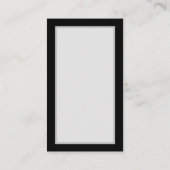 Dunkles Nahtloses Muster mit blauen Schmetterlinge Empfehlungskarte (Rückseite)