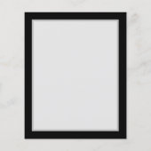 Dunkles Nahtloses Muster mit blauen Schmetterlinge Flyer (Hinten)