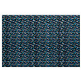 Dunkles Nahtloses Muster mit blauen Schmetterlinge Stoff (Yard (91,4 cm))
