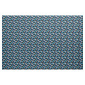 Dunkles Nahtloses Muster mit blauen Schmetterlinge Stoff (Yard (91,4 cm))