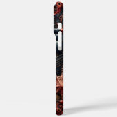 Dunkles nautisches Abenteuer mit Piratenschiff und Case-Mate iPhone Hülle (Rückseite / Links)