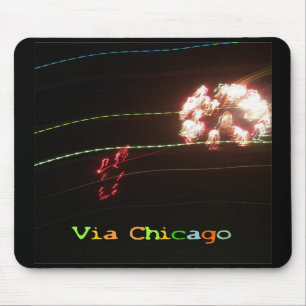 Dunkles NeonMousepad Mousepad